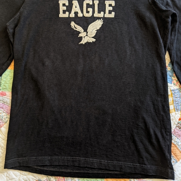 American Eagle Outfitters Black Long Sleeve Tee - Picture 3 of 10